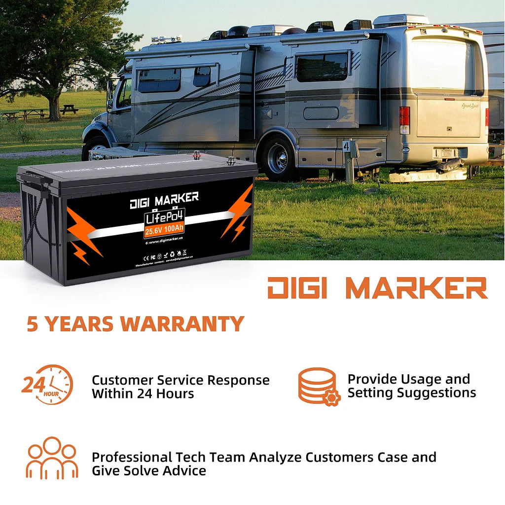 12.8V 135Ah LiFePO4 Battery 1728Wh Mini Size