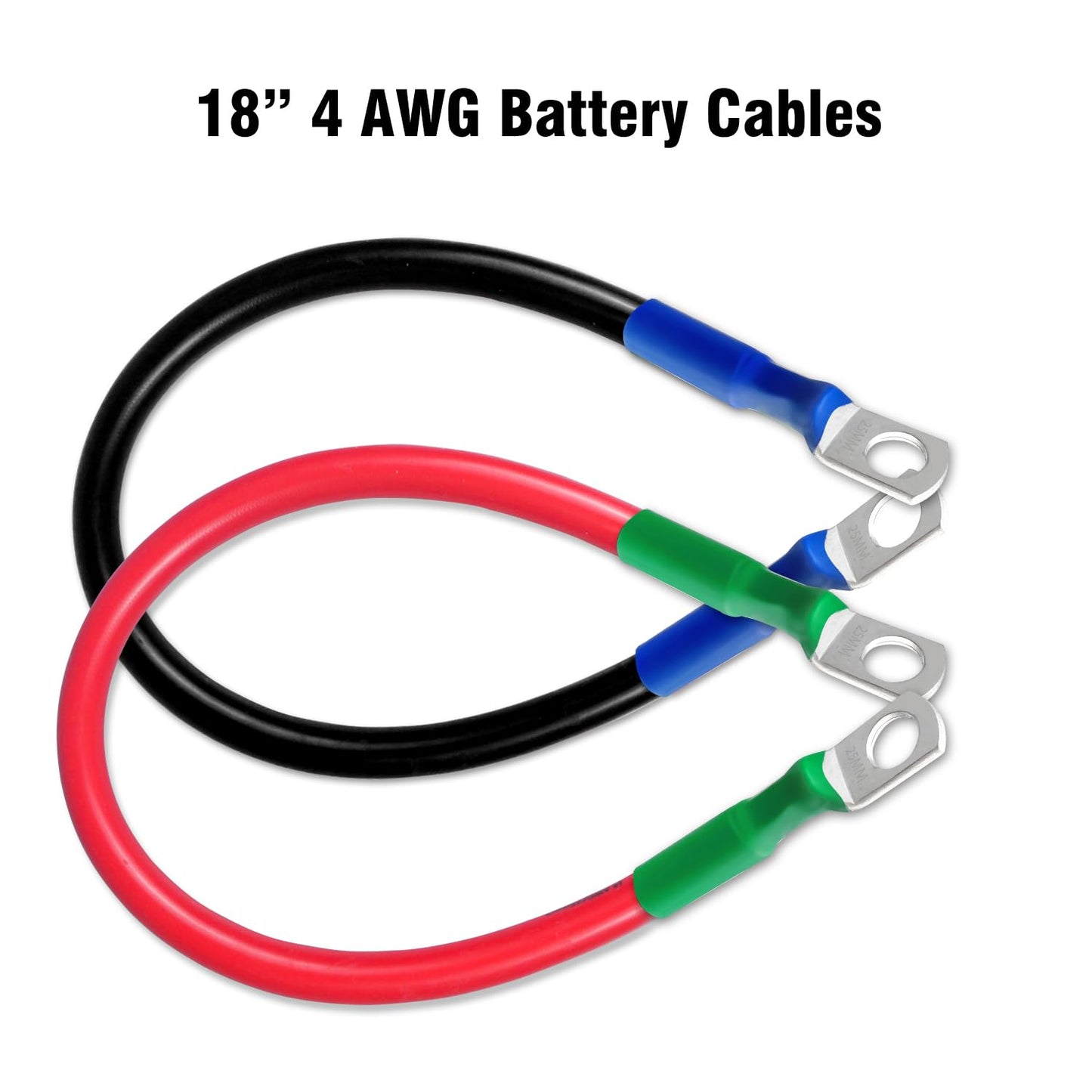 DIGI 4 AWG Battery Cables Copper Battery Inverter