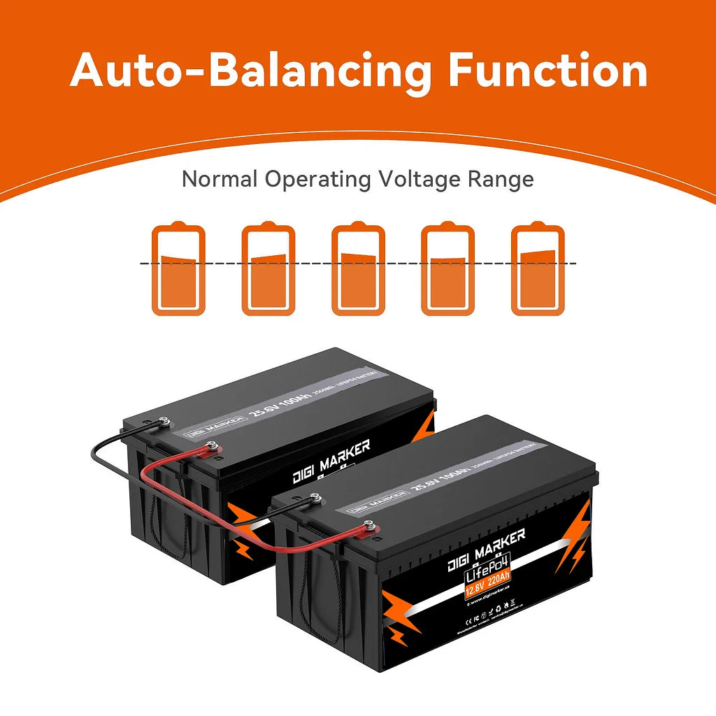 12.8V 220Ah LiFePO4 Battery 2816Wh
