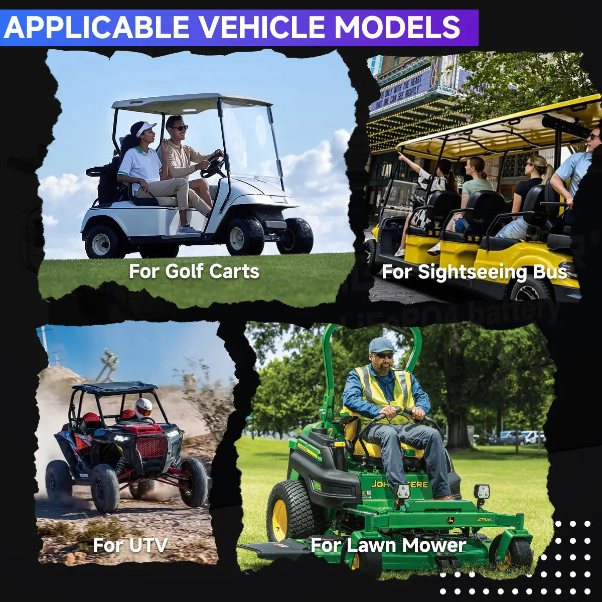 š„DIGI HP 48V 105Ah Golf Cart Lithium Battery