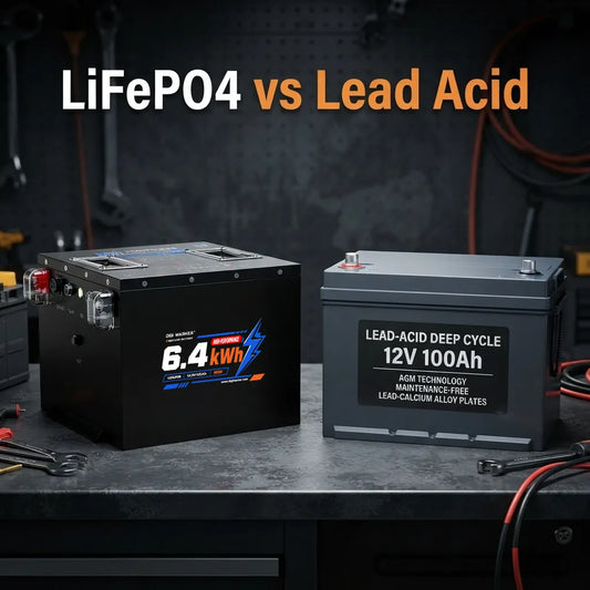 LiFePO4 vs Lead Acid