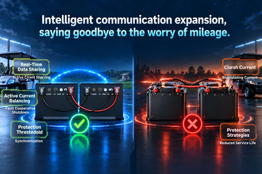 Can You Parallel Lithium Batteries Like Lead-Acid? Blind Parallel Risks vs. CAN Communication Parallel