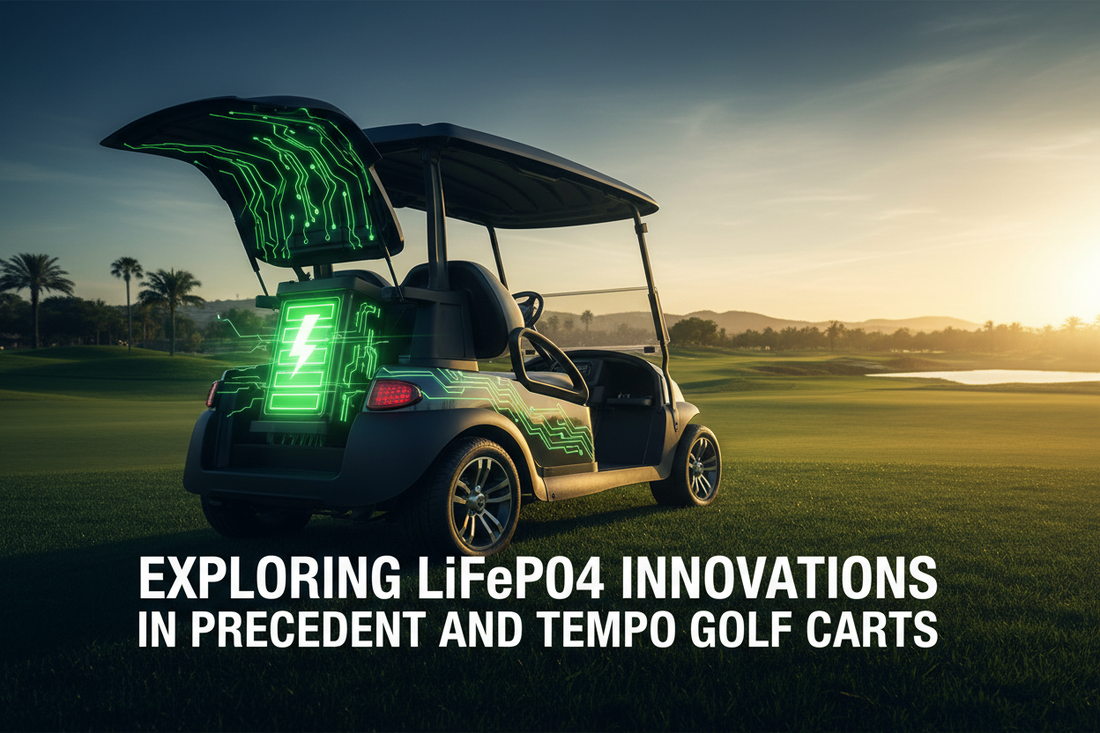 Exploring Lifepo4 Innovations in Precedent and Tempo Golf Carts