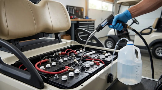 Golf Cart Battery Watering: Why Lithium Needs None and Lead-Acid Needs It