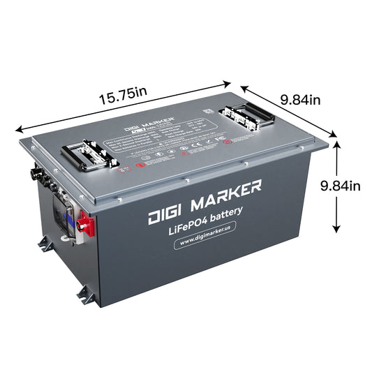 🔥DIGI 48V 105ah Golf Cart Lithium Battery