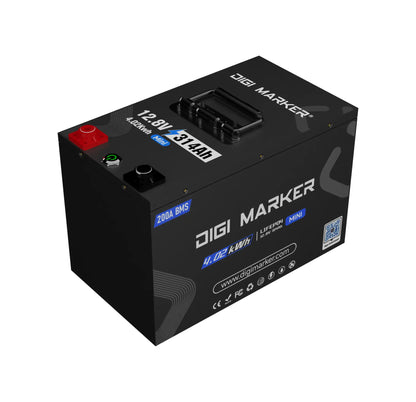 DIGI 12.8V 314Ah Mini LiFePO4 Battery 200A BMS 4.02 kWh