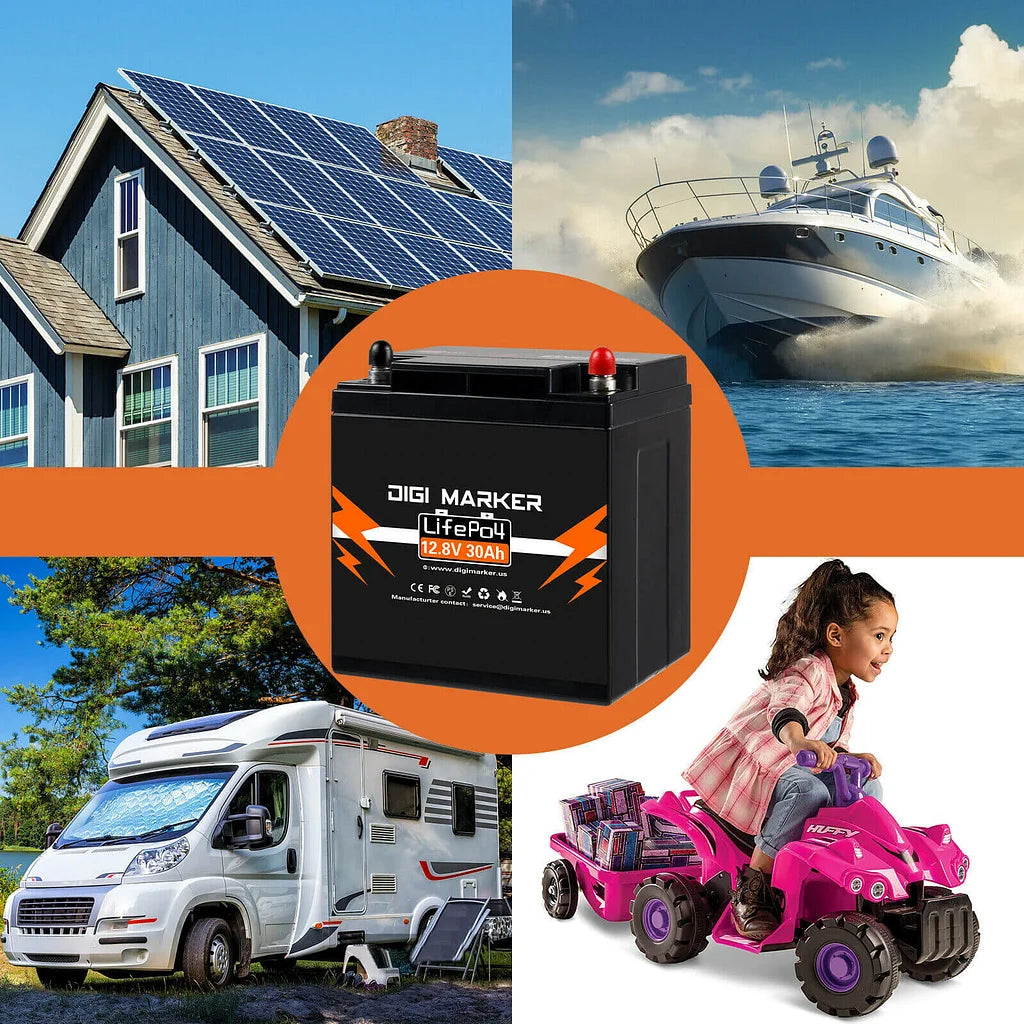 12.8V 45Ah LiFePO4 Battery 576Wh