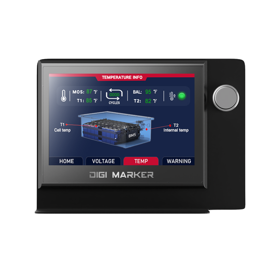 Digimarker Golf cart batteries Screen