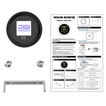 Digimarker Round Smart Meter Is Compatible with CS and CS Plus Series.