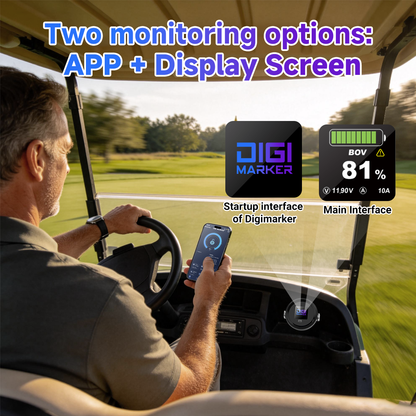 🔥DIGI CS-Plus 48V 67Ah-Golf Cart Lithium Battery