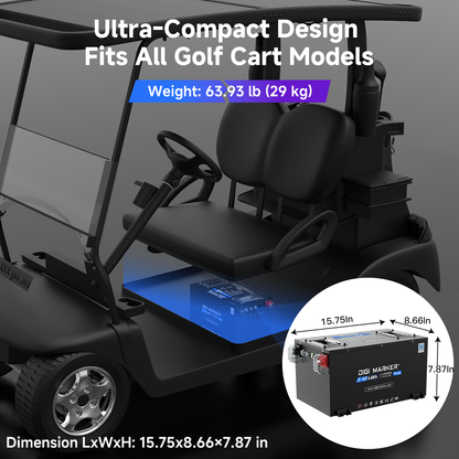 🔥DIGI CS-Plus 48V 67Ah-Golf Cart Lithium Battery