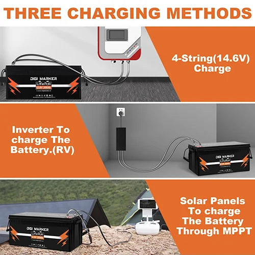 12.8V 45Ah LiFePO4 Battery 576Wh