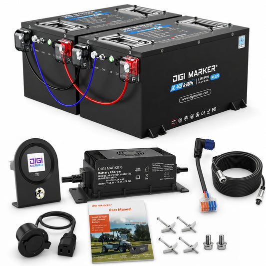 🔥🔥DIGI CS-Plus 48V 67Ah-Golf Cart Lithium Battery