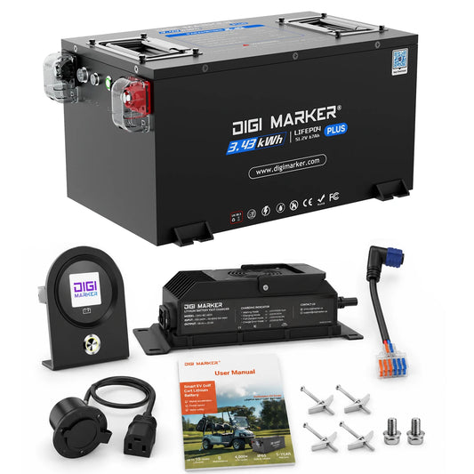 🔥DIGI CS-Plus 48V 67Ah-Golf Cart Lithium Battery