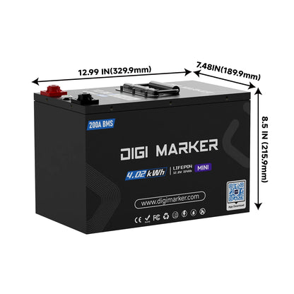 🔥DIGI CN-Plus Mini 12V 314Ah Lithium Battery BMS