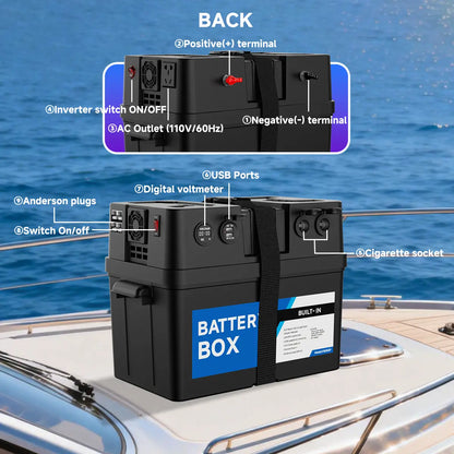 DIGI All-in-One Battery BOX for CN Series 12V 314Ah