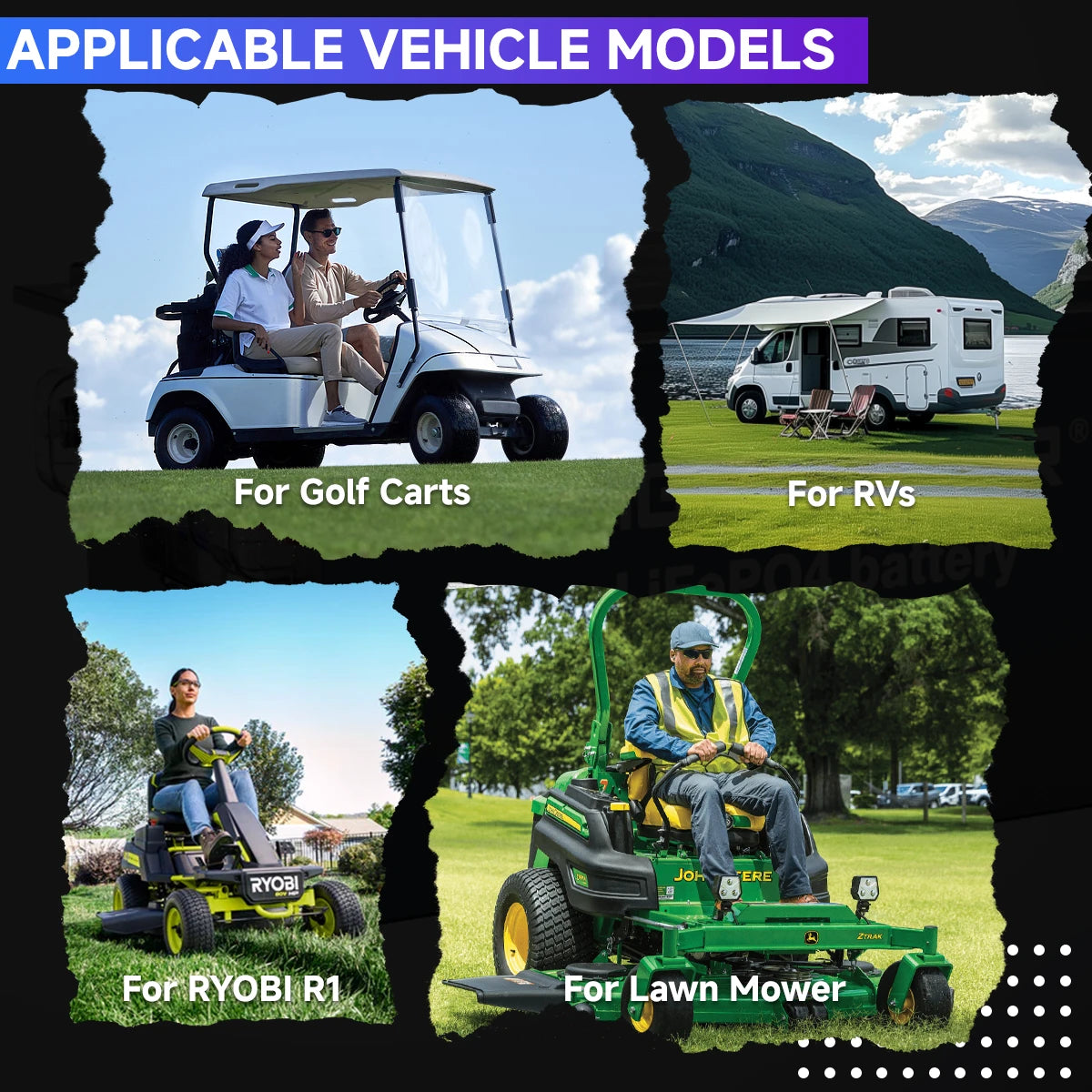 🔥DIGI CS-Plus 36V/48V 67Ah Golf Cart Lithium Battery
