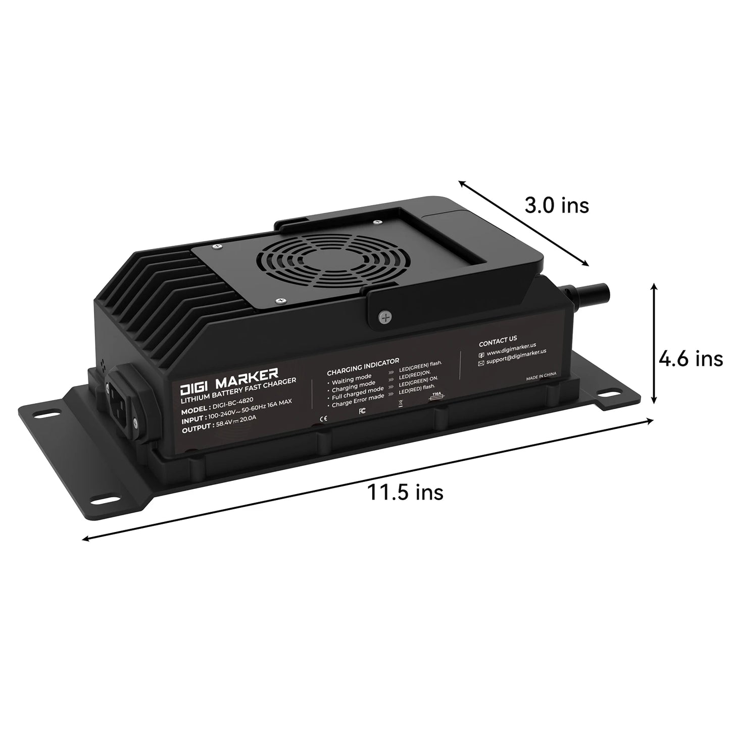 DIGI 36V/48V Golf Cart Battery Charger（UL Certification）