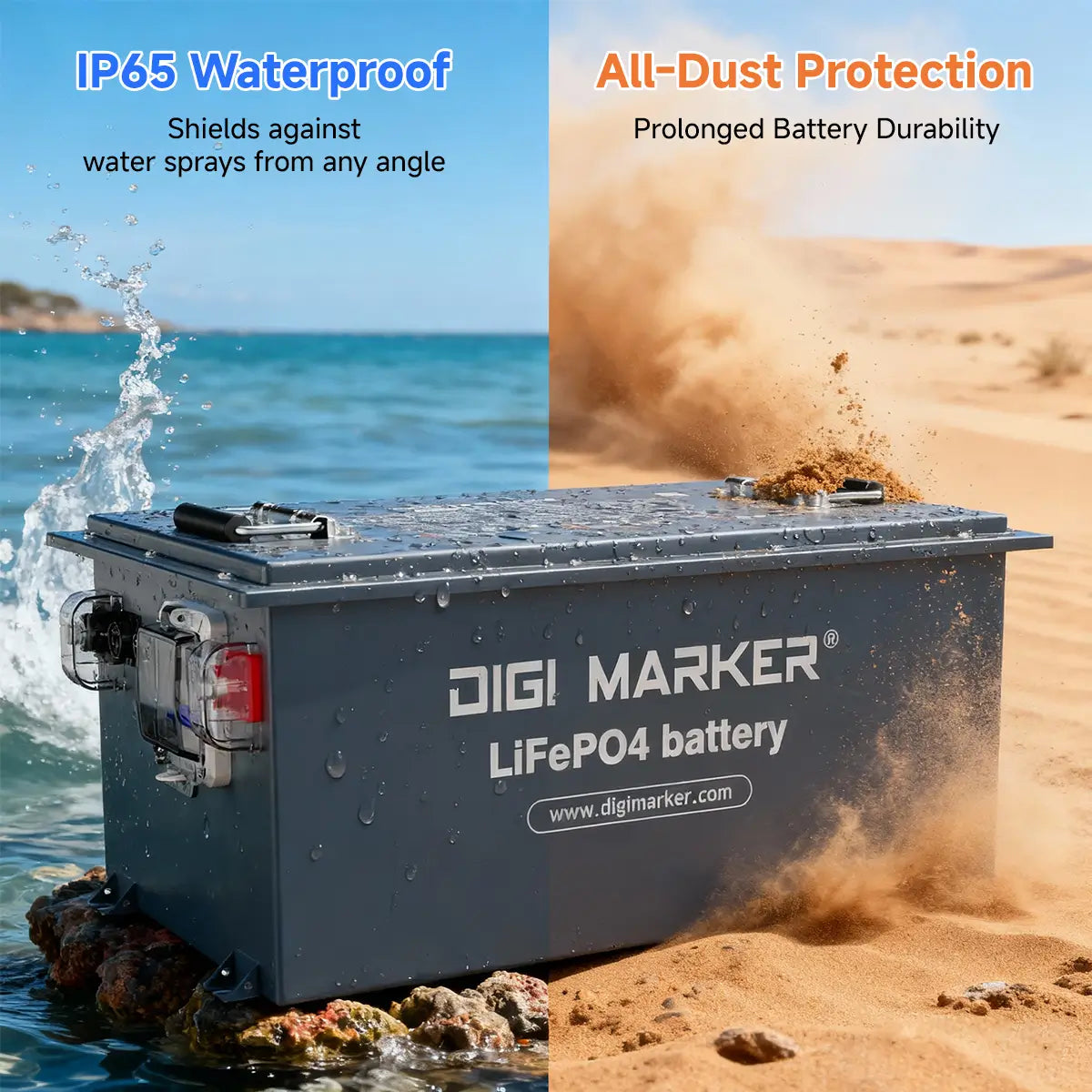 🔥DIGI HP 48V 105Ah Golf Cart Lifepo4 Lithium Battery