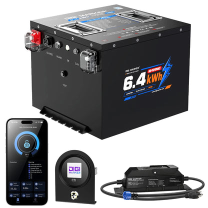 🔥DIGI HP 48V 125Ah Mini-Golf Cart Lithium Battery