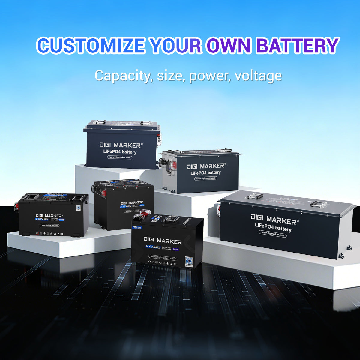 Design the battery according to your requirements；MOQ：10pcs